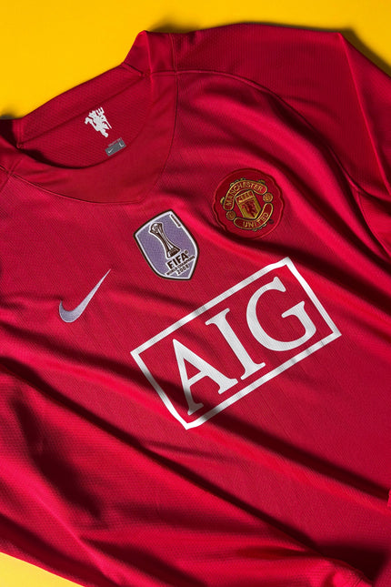 MANCHESTER UNITED RETRO 2008/09 LONG SLEEVE RONALDO