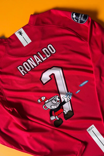 MANCHESTER UNITED RETRO 2008/09 LONG SLEEVE RONALDO
