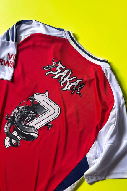 ARSENAL 2024/25 – SAKA CUSTOM “LIORA DRAGON” 🐉 LIMITED EDITION