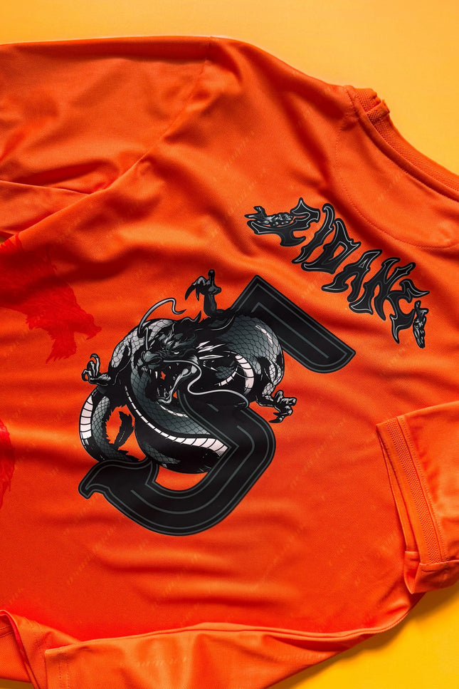 REAL MADRID “SMOKE DRAGON ORANGE” – ZINEDINE ZIDANE #5