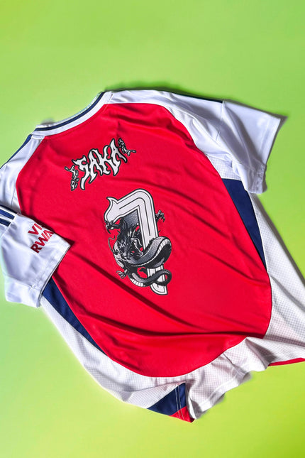 ARSENAL 2024/25 – SAKA CUSTOM “LIORA DRAGON” 🐉 LIMITED EDITION