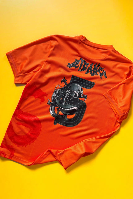 REAL MADRID “SMOKE DRAGON ORANGE” – ZINEDINE ZIDANE #5