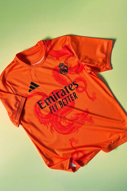 REAL MADRID “SMOKE DRAGON ORANGE” – ZINEDINE ZIDANE #5