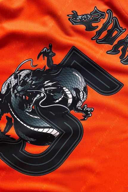 REAL MADRID “SMOKE DRAGON ORANGE” – ZINEDINE ZIDANE #5