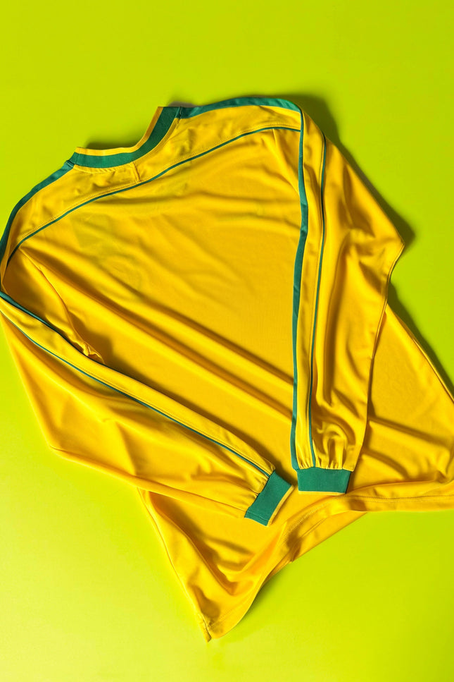 BRAZIL 98 YELLOW STSSY LONG SLEEVE LIMITED RETRO EDITION