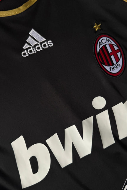 AC MILAN (RÉTRO 2007/08 NOIR MANCHES LONGUES) “KAKÁ”